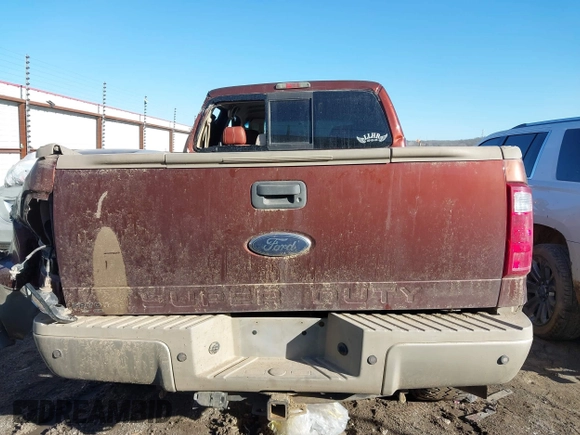 2008 Ford Super Duty F-250 SRW XL with VIN 1FTSW21R68EB29827, listed as a IAAI auction lot 41686828 with 89,579 mi miles. Bid and sale history available at carsss.com. Image 17.