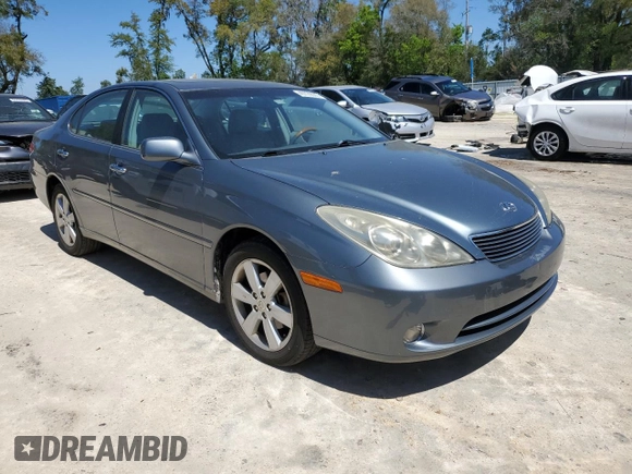 2005 Lexus ES 350 with VIN JTHBA30G355102633, listed as a Copart auction lot 49729005 with 87,397 mi miles and Non Repairable. Bid and sale history available at DreamBid. Image 4.