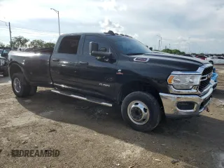 2021 Ram 3500 Tradesman with VIN 3C63RRGL3MG666284, listed as a Copart auction lot 71213634 with 22,582 mi miles and Salvage Title. Bid and sale history available at carsss.com. Image 4.