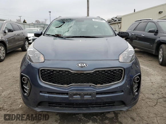 2017 Kia Sportage EX with VIN KNDPN3AC0H7221529, listed as a Copart auction lot 50746895 with 70,557 mi miles and Salvage Title. Bid and sale history available at carsss.com. Image 5.