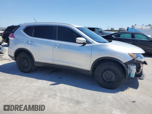 2015 Nissan Rogue S with VIN KNMAT2MV3FP535479, listed as a Copart auction lot 50751055 with 107,241 mi miles and Clean Title. Bid and sale history available at DreamBid. Image 4.