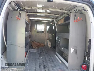 2008 Chevrolet Express Cargo Van with VIN 1GCGG25C481179562, listed as a IAAI auction lot 41582058 with 150,510 mi miles. Bid and sale history available at carsss.com. Image 8.