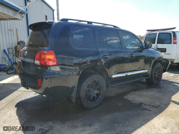 2013 Toyota Land Cruiser with VIN JTMHY7AJ6D4010154, listed as a Copart auction lot 72813284 with 131,863 mi miles and Salvage Title. Bid and sale history available at carsss.com. Image 3.