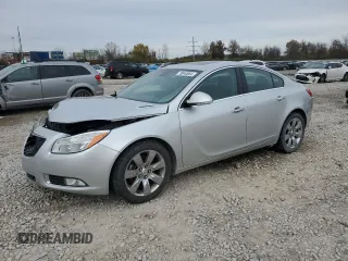 2013 Buick Regal Turbo Premium 2 with VIN 2G4GT5GV8D9248802, listed as a Copart auction lot 79840884 with 144,139 mi miles and Salvage Title. Bid and sale history available at carsss.com. Image 1.