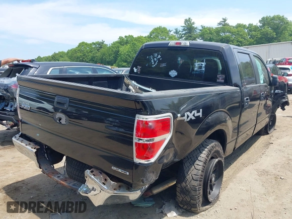 2012 Ford F-150 XL with VIN 1FTFW1EFXCFA21161, listed as a IAAI auction lot 42412913 with 239,476 mi miles and . Bid and sale history available at DreamBid. Image 4.