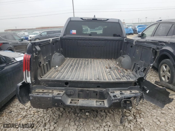 2024 Toyota Tundra 4WD SR5 with VIN 5TFLA5DB3RX188424, listed as a Copart auction lot 47259335 with 8,674 mi miles and Salvage Title. Bid and sale history available at carsss.com. Image 6.