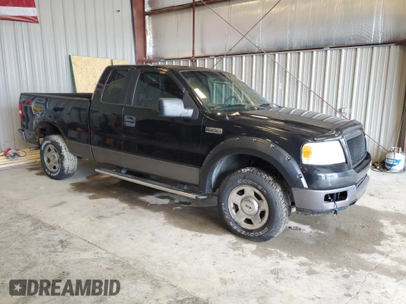 2005 Ford F-150 XLT with VIN 1FTPX14525NC09028, listed as a Copart auction lot 62164665 with Not provided miles and Clean title. Bid and sale history available at DreamBid. Image 4.
