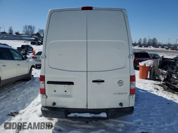 2019 Nissan NV Cargo SV z VIN 1N6AF0LY5KN804818, wystawiony jako Copart lot #46270265 z przebiegiem Nie podano mil oraz Szkody całkowita. Historia ofert i sprzedaży dostępna na DreamBid. Obrazek 6.