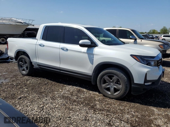 2022 Honda Ridgeline RTL-E z VIN 5FPYK3F73NB022948, wystawiony jako Copart lot #50094575 z przebiegiem 37 258 mil mil oraz Szkoda całkowita • Salvage title. Historia ofert i sprzedaży dostępna na DreamBid. Obrazek 4.