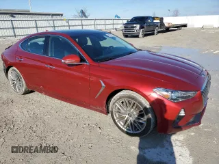 2021 Genesis G70 2.0T z VIN KMTG34LA7MU072427, wystawiony jako Copart lot #44069455 z przebiegiem 66 457 mil mil oraz Szkoda całkowita • Salvage title. Historia ofert i sprzedaży dostępna na DreamBid. Obrazek 4.