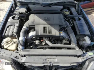 1996 Mercedes-Benz SL-Class with VIN WDBFA67F4TF127743, listed as a Copart auction lot 81627904 with 0 mi miles and Salvage Title. Bid and sale history available at carsss.com. Image 11.