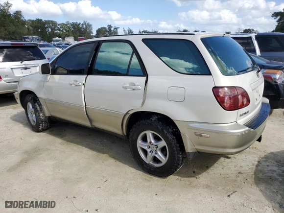 1999 Lexus RX 300 Luxury SUV with VIN JT6HF10U1X0078833, listed as a Copart auction lot 76331004 with 288,996 mi miles and Salvage Title. Bid and sale history available at carsss.com. Image 2.