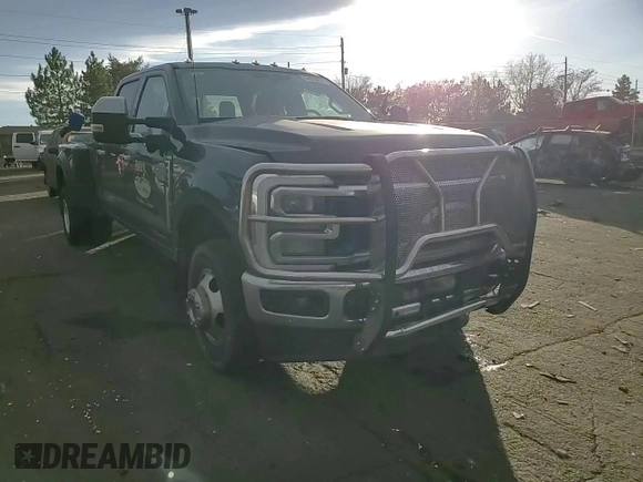 2024 Ford F-350 XL with VIN 1FT8W3DMXRED79167, listed as a Copart auction lot 84619434 with 15,711 mi miles and Salvage Title. Bid and sale history available at DreamBid. Image 10.