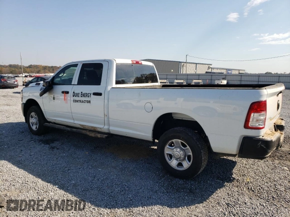2024 Ram 3500 Tradesman with VIN 3C63R3GJ4RG242521, listed as a Copart auction lot 48264165 with 0 mi miles and Salvage Title. Bid and sale history available at carsss.com. Image 2.