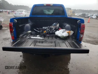 2008 GMC Canyon SLE1 with VIN 1GTCS13E788102512, listed as a Copart auction lot 43248555 with 0 mi miles and Salvage Title. Bid and sale history available at carsss.com. Image 6.