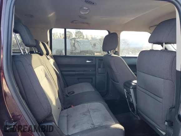 2011 Ford Flex SE with VIN 2FMGK5BC7BBD19504, listed as a Copart auction lot 89270525 with 185,528 mi miles and Salvage Title. Bid and sale history available at carsss.com. Image 10.