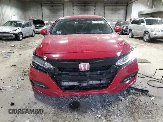 2019 Honda Accord Sport with VIN 1HGCV1F33KA145392, listed as a Copart auction lot 55300105 with 148,569 mi miles and Salvage Title. Bid and sale history available at DreamBid. Image 5.