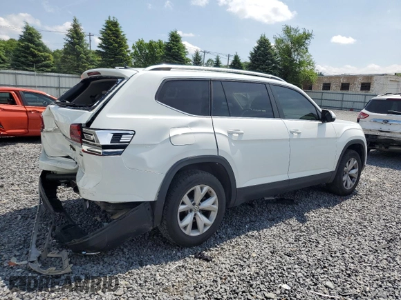 2019 Volkswagen Atlas SE with VIN 1V2LR2CA8KC572484, listed as a Copart auction lot 60793785 with 100,311 mi miles and Salvage title. Bid and sale history available at DreamBid. Image 3.