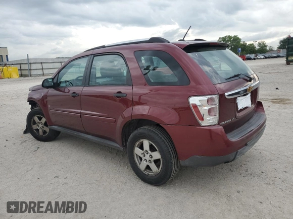 2007 Chevrolet Equinox LS with VIN 2CNDL13F476026547, listed as a Copart auction lot 65640744 with 177,385 mi miles and Salvage Title. Bid and sale history available at carsss.com. Image 2.