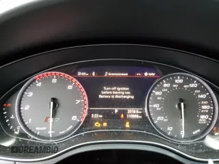 2016 Audi S7 with VIN WAUW2AFCXGN008158, listed as a Copart auction lot 80370803 with 116,666 mi miles. Bid and sale history available at carsss.com. Image 9.