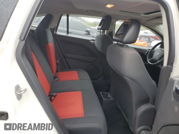 2008 Dodge Caliber R/T with VIN 1B3HB78K48D600733, listed as a Copart auction lot 72380784 with 92,881 mi miles and Salvage Title. Bid and sale history available at DreamBid. Image 10.