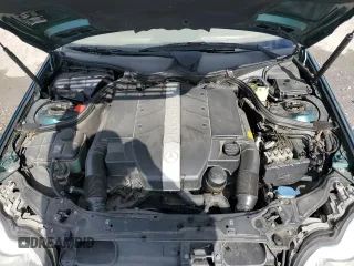 2001 Mercedes-Benz C 3.2L with VIN WDBRF64J21F029346, listed as a Copart auction lot 50622475 with 82,100 mi miles and Salvage Title. Bid and sale history available at carsss.com. Image 11.