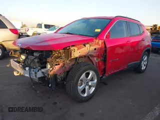 2019 Jeep Compass Latitude with VIN 3C4NJCBB5KT711671, listed as a IAAI auction lot 41435932 with 110,428 mi miles and . Bid and sale history available at DreamBid. Image 18.