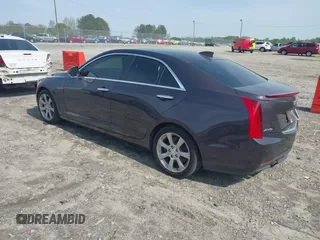 2015 Cadillac ATS Sedan Luxury RWD with VIN 1G6AB5RA6F0107167, listed as a IAAI auction lot 41935673 with 136,440 mi miles. Bid and sale history available at carsss.com. Image 3.