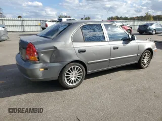 2003 Hyundai Accent GL with VIN KMHCG45C23U476391, listed as a Copart auction lot 78474264 with 155,731 mi miles and Salvage Title. Bid and sale history available at carsss.com. Image 3.