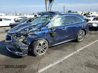 2018 Acura MDX w/Advance/Entertainment Pkg with VIN 5J8YD4H97JL000662, listed as a Copart auction lot 89219945 with 0 mi miles and Salvage Title. Bid and sale history available at carsss.com. Image 1.