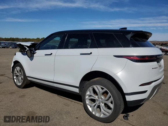 2020 Land Rover Range Rover Evoque SE with VIN SALZP2FX7LH054137, listed as a Copart auction lot 47924505 with 51,118 mi miles and Salvage Title. Bid and sale history available at carsss.com. Image 2.
