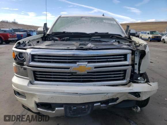 2014 Chevrolet Silverado 1500 High Country with VIN 3GCUKTEC4EG335555, listed as a Copart auction lot 86993214 with 216,596 mi miles and Salvage Title. Bid and sale history available at carsss.com. Image 5.