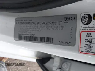 2014 Audi A6 Prestige z VIN WAUHMAFC6EN098487, wystawiony jako IAAI lot #41908034 z przebiegiem 146 298 mil mil oraz . Historia ofert i sprzedaży dostępna na DreamBid. Obrazek 9.