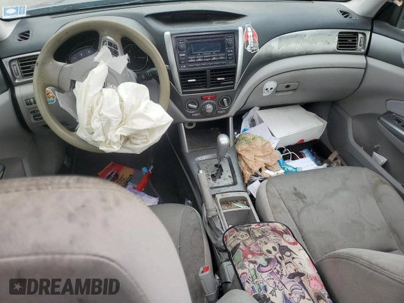 2012 Subaru Forester X Premium with VIN JF2SHACC8CH467056, listed as a Copart auction lot 56071135 with Not provided miles and Salvage title. Bid and sale history available at DreamBid. Image 8.