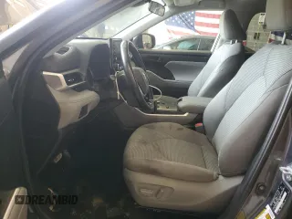 2021 Toyota Highlander L with VIN 5TDZZRAHXMS066838, listed as a Copart auction lot 55137845 with 77,800 mi miles and Salvage title. Bid and sale history available at DreamBid. Image 7.