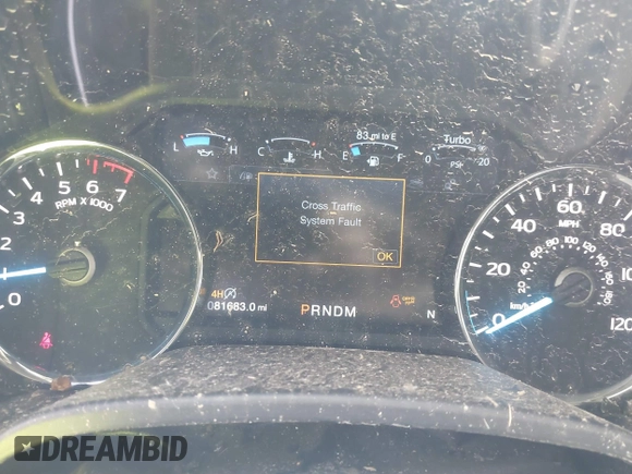 2019 Ford F-150 XL with VIN 1FTEW1EPXKKD91438, listed as a IAAI auction lot 41821555 with 81,683 mi miles. Bid and sale history available at carsss.com. Image 7.