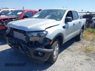 2019 Ford Ranger XL with VIN 1FTER4EH2KLA58341, listed as a IAAI auction lot 42039276 with 100,387 mi miles and . Bid and sale history available at carsss.com. Image 2.