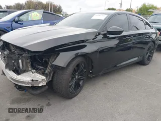 2020 Honda Accord Sport with VIN 1HGCV2F38LA012425, listed as a IAAI auction lot 42184562 with 60,863 mi miles and . Bid and sale history available at DreamBid. Image 2.