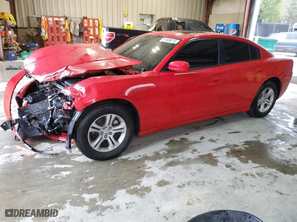 2019 Dodge Charger SXT with VIN 2C3CDXBG0KH720812, listed as a Copart auction lot 51506015 with 100,216 mi miles and Salvage Title. Bid and sale history available at carsss.com. Image 1.
