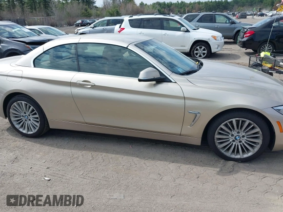 2015 BMW 4 Series 435i xDrive with VIN WBA3T7C51FP942320, listed as a IAAI auction lot 42059717 with 81,815 mi miles and . Bid and sale history available at DreamBid. Image 13.
