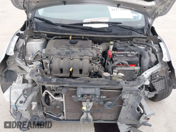 2016 Nissan Sentra SV with VIN 3N1AB7AP3GY252931, listed as a IAAI auction lot 41273001 with 169,916 mi miles and . Bid and sale history available at DreamBid. Image 10.