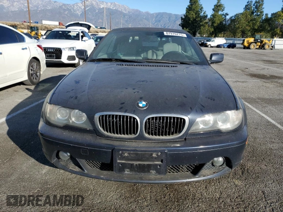 2006 BMW 3 Series 325Ci with VIN WBABW33496PX87583, listed as a Copart auction lot 87976275 with 193,151 mi miles and Clean Title. Bid and sale history available at carsss.com. Image 5.