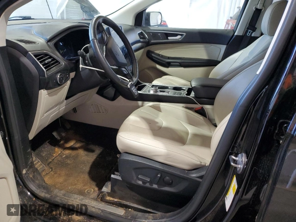 2022 Ford Edge Titanium with VIN 2FMPK4K95NBA33668, listed as a Copart auction lot 46693235 with 83,930 mi miles and Clean Title. Bid and sale history available at carsss.com. Image 7.
