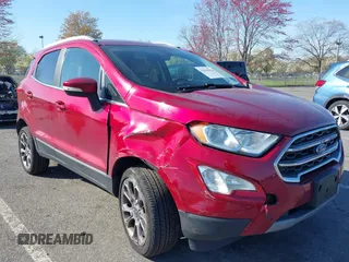 2019 Ford EcoSport Titanium z VIN MAJ6S3KL0KC260421, wystawiony jako IAAI lot #42041011 z przebiegiem 94 839 mil mil oraz . Historia ofert i sprzedaży dostępna na DreamBid. Obrazek 6.