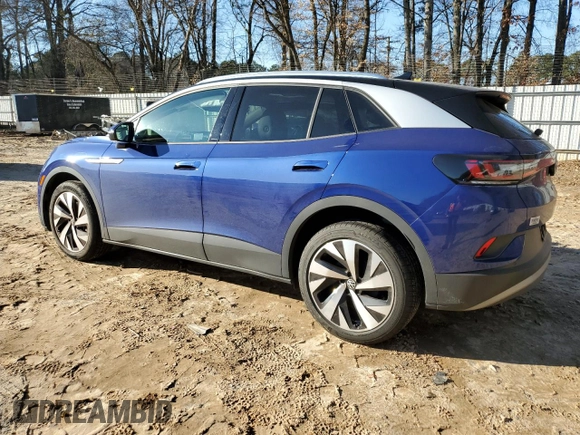 2021 Volkswagen ID.4 Pro S z VIN WVGUNPE2XMP066456, wystawiony jako Copart lot #43971075 z przebiegiem 16 729 mil mil oraz Szkoda całkowita • Salvage title. Historia ofert i sprzedaży dostępna na DreamBid. Obrazek 2.