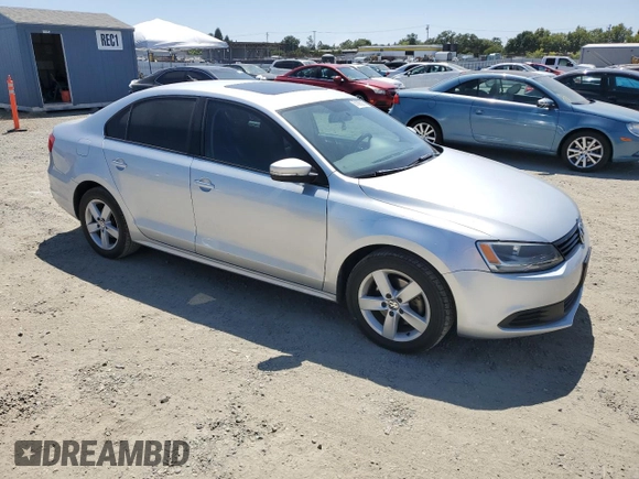 2012 Volkswagen Jetta TDI with VIN 3VWLL7AJ4CM325799, listed as a Copart auction lot 61835265 with 153,404 mi miles and Salvage title. Bid and sale history available at DreamBid. Image 4.