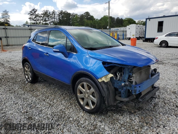 2017 Buick Encore Essence with VIN KL4CJCSB4HB058035, listed as a Copart auction lot 52089365 with 64,194 mi miles and Salvage Title. Bid and sale history available at carsss.com. Image 4.