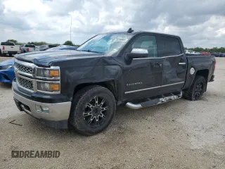 2015 Chevrolet Silverado 1500 LTZ with VIN 3GCUKSEC6FG275970, listed as a Copart auction lot 70238984 with 125,714 mi miles and Salvage Title. Bid and sale history available at carsss.com. Image 1.