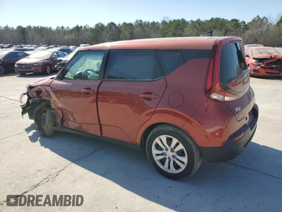 2022 Kia Soul LX with VIN KNDJ23AU5N7820705, listed as a Copart auction lot 46083615 with 19,294 mi miles and Salvage Title. Bid and sale history available at carsss.com. Image 2.