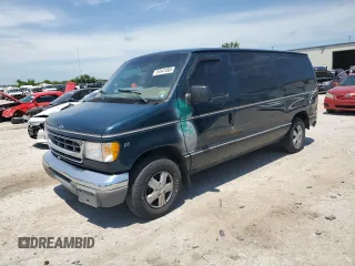 1998 Ford Econoline Passenger XL with VIN 1FMRE11L0WHA00514, listed as a Copart auction lot 64441065 with 111,243 mi miles and Salvage title. Bid and sale history available at DreamBid. Image 1.